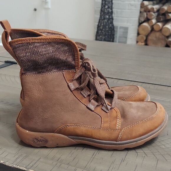 Women's Chaco Barbary Boots Java Sz 6.5 - Picture 3 of 11